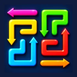 Icono de Neon Arrows: Logic Puzzle